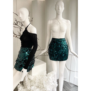 Chân váy bodycon kim sa