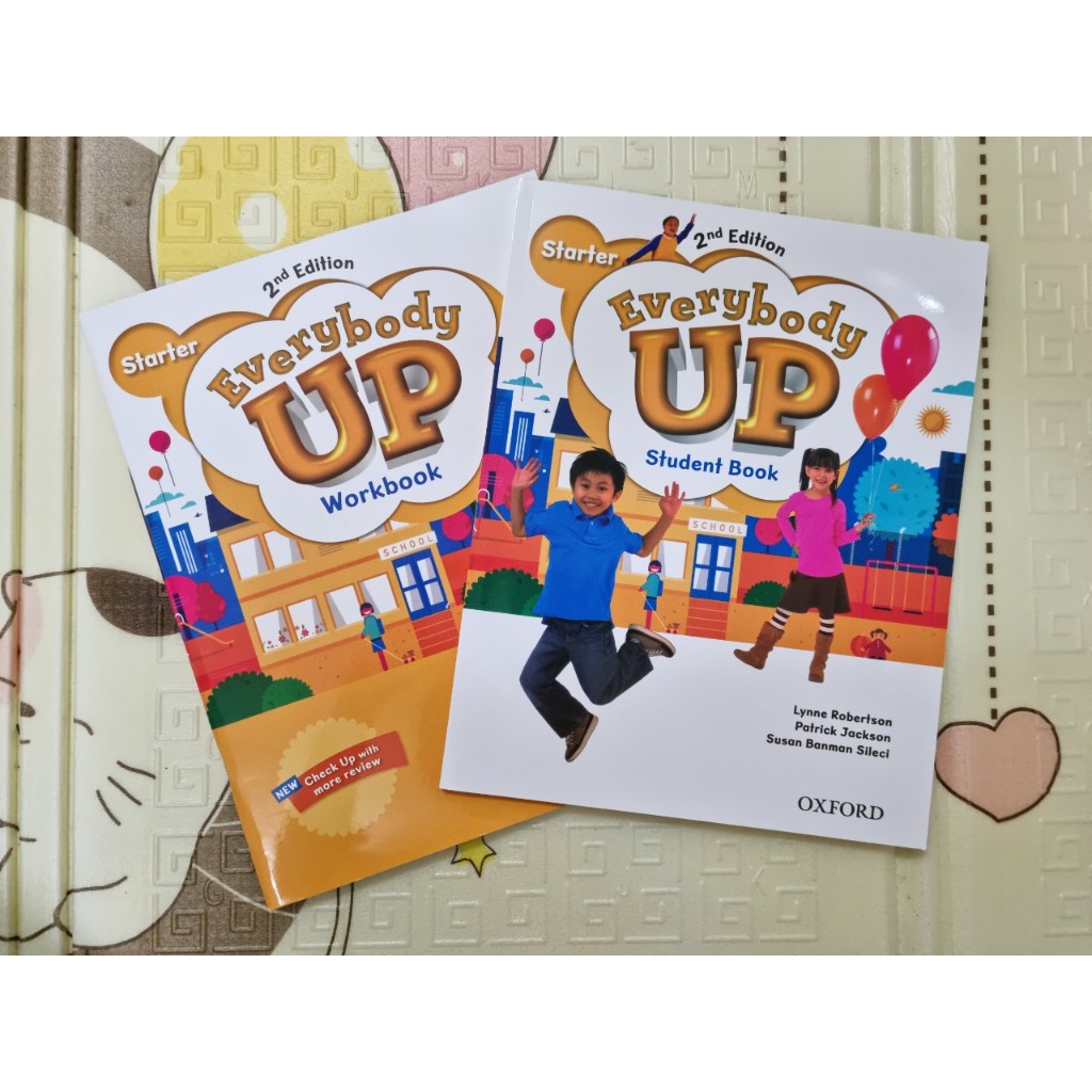 Sách - Everybody Up bản 2nd Edition - trọn bộ 2 cuốn (WB + SB) | BigBuy360 - bigbuy360.vn