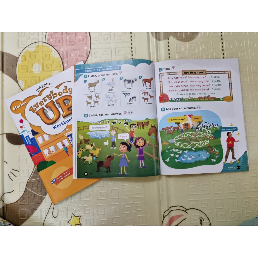 Sách - Everybody Up bản 2nd Edition - trọn bộ 2 cuốn (WB + SB) | BigBuy360 - bigbuy360.vn