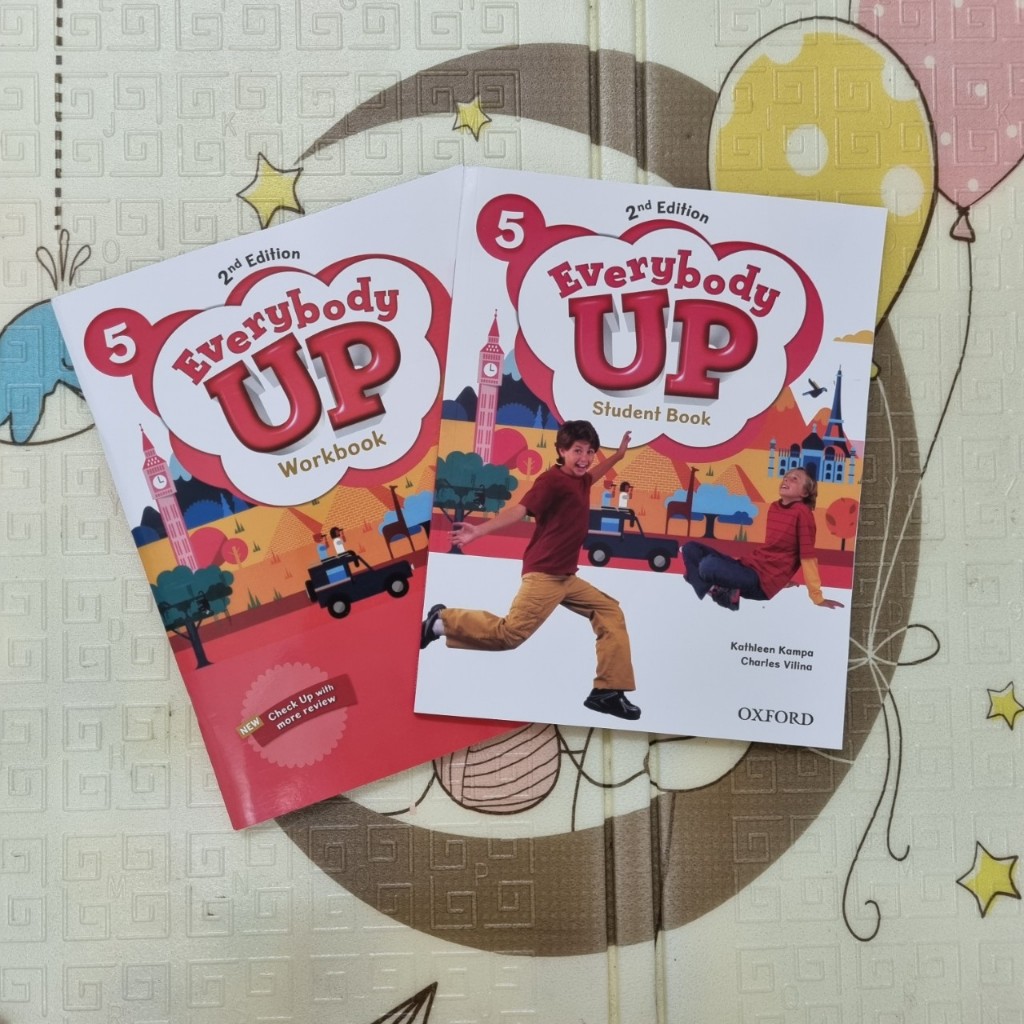 Sách - Everybody Up bản 2nd Edition - trọn bộ 2 cuốn (WB + SB) | BigBuy360 - bigbuy360.vn