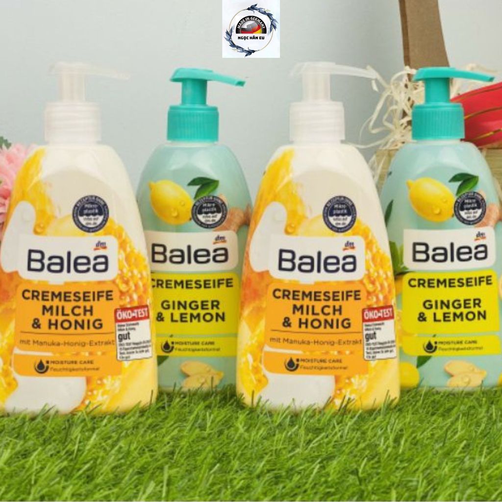 Nước rửa tay Balea không cồn, dịu nhẹ cho da chai 500ml - Hàng nhập Đức