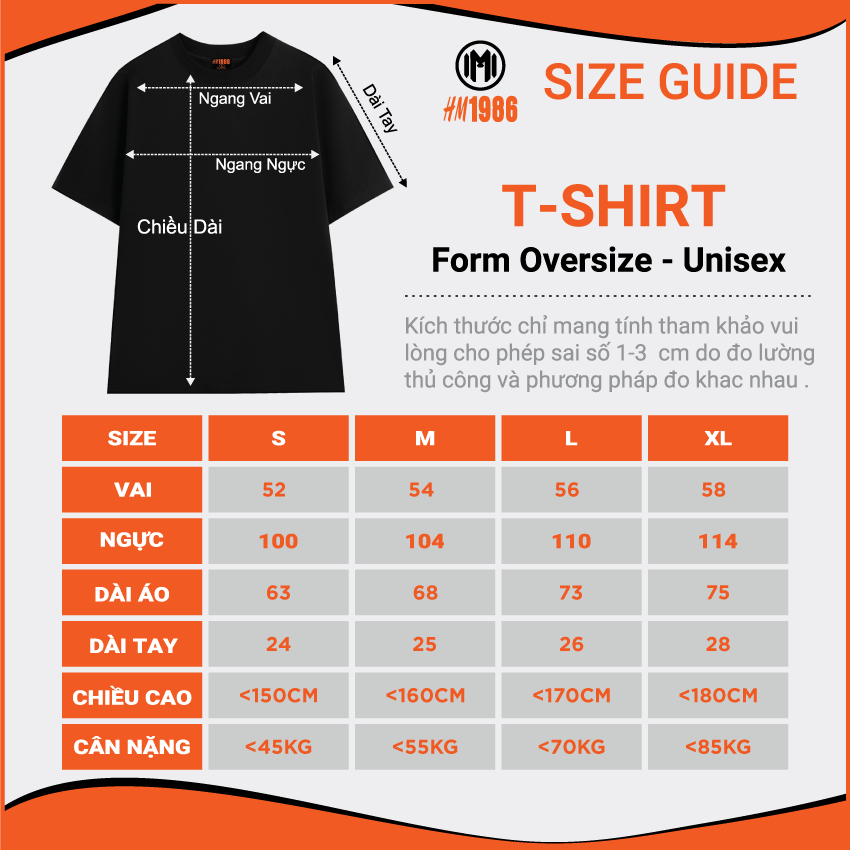 Áo thun tay lỡ form rộng HM1986 G131
