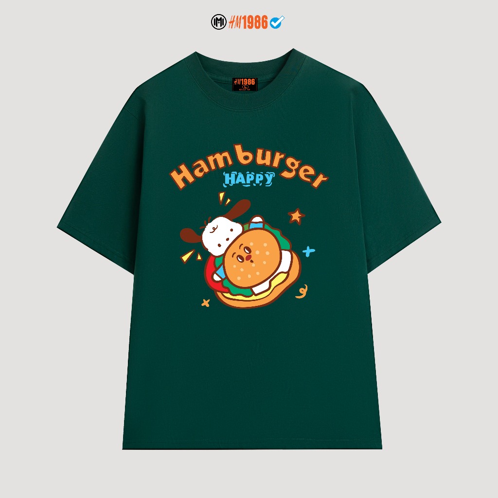 Áo thun tay lỡ form rộng HM1986 G131