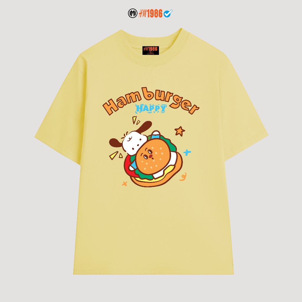 Áo thun tay lỡ form rộng HM1986 G131