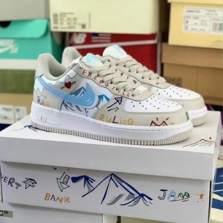 Giày AF1 LV Bản Siêu Cấp Vân chìm sắc nét nổi bật Bản Đẹp Hot Trend Full Box Bill Giày Af1 LV vân đen Nam Nữ