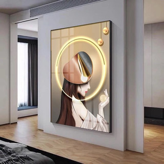 Tranh tráng gương theo yêu cầu khách hàng kích thước 70x90cm