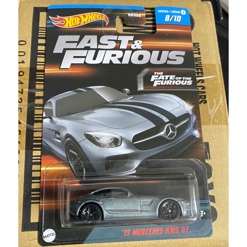 Xe mô hình Hot Wheels Fast & Furious '15 Mercedes-AMG GT