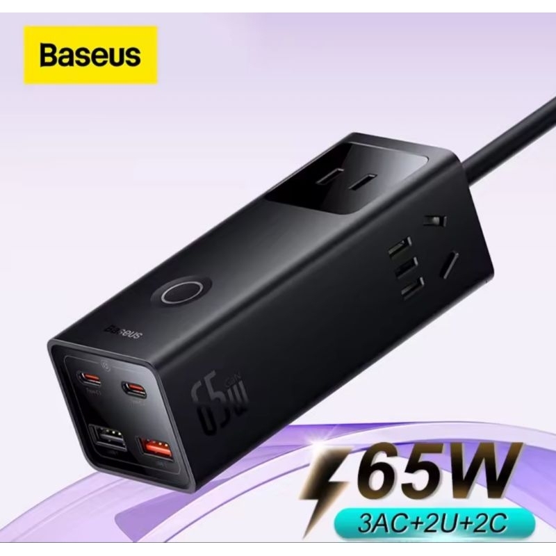Sạc Baseus GaN 3 pro 65W GAN5 Pro 100uw sạc nhanh 4.0 QC 3.0 PD USB