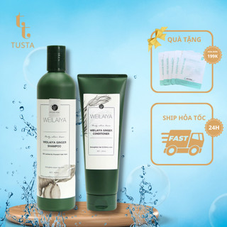 Dầu Gội Gừng Trắng Weilaiya Ginger Shampoo 400ml Giảm Rụng Tóc, Kích Thích Mọc Tóc
