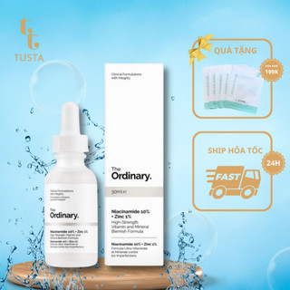 Serum giảm mụn và mờ thâm the ordinary niacinamide 10% + zinc 1% 30ml