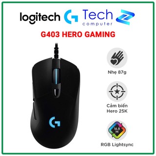 Chuột chơi game logitech g403 hero gaming