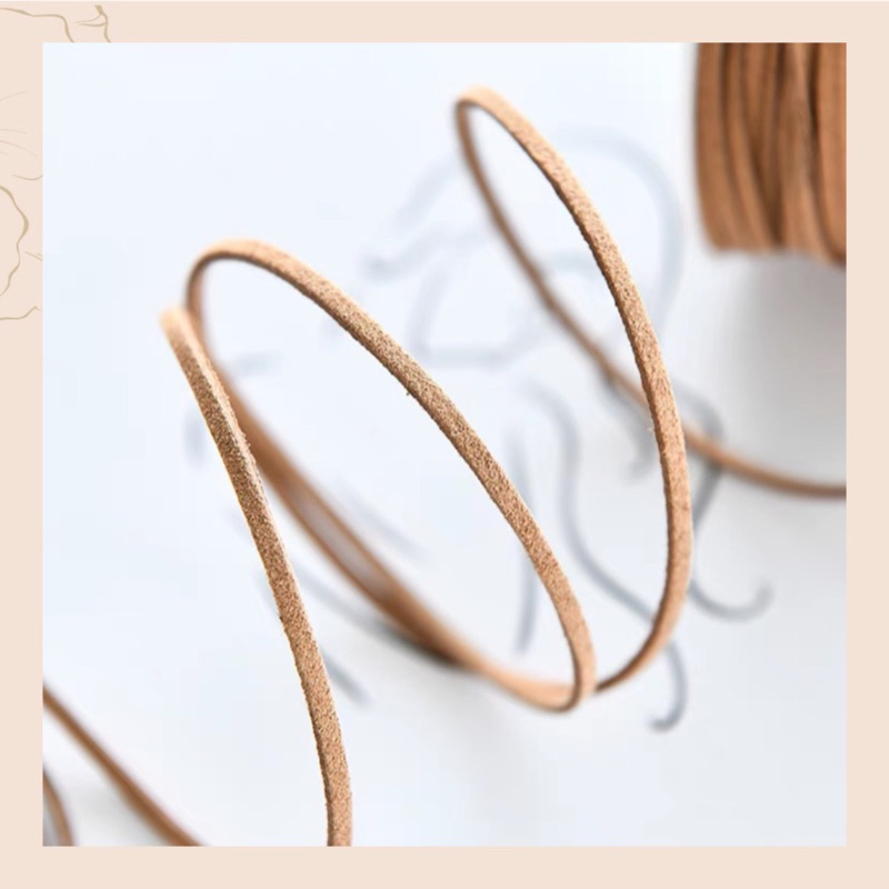 Dây ruy băng da lộn gói quà, gói hoa, làm đồ handmade