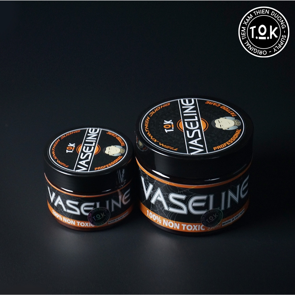 Vaseline TOK - Kem màu Cam Hồng - Hương Cam dịu nhẹ - Tiệm Xăm Thiên Đường