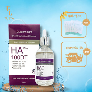 Serum tinh chất dưỡng ẩm HA Plus 100DT Duel Hyaluronic Acid Essence Dr.Sunmi Care Hàn Quốc