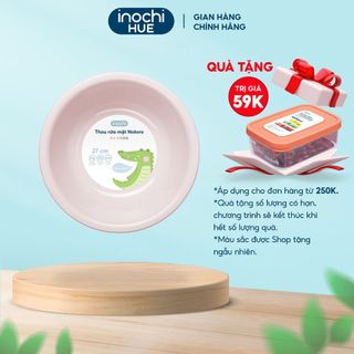Chậu rửa mặt Notoro inochi thau nhựa tắm gội đầu size 27cm