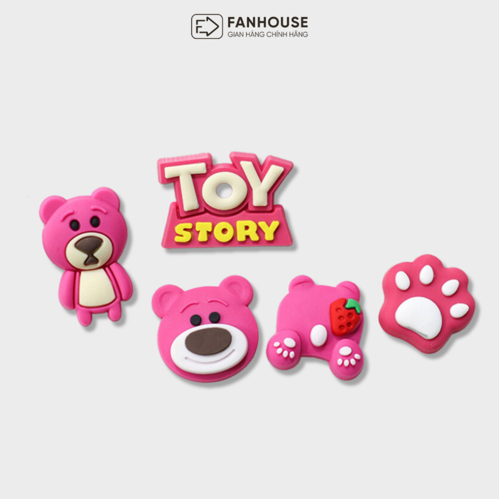 Sticker cute 3D chính hãng,charm dán bình nước hình dán nổi trang trí ốp điện thoại, laptop, mũ bảo hiểm, dễ thương