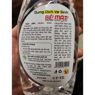 Dung dịch vệ sinh bề mặt SPCa 450ml