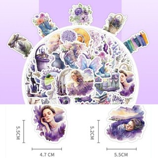 Set 50 miếng sticker hình dán chống nước