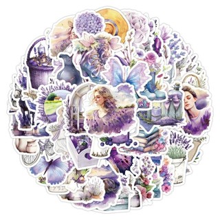 Set 50 miếng sticker hình dán chống nước