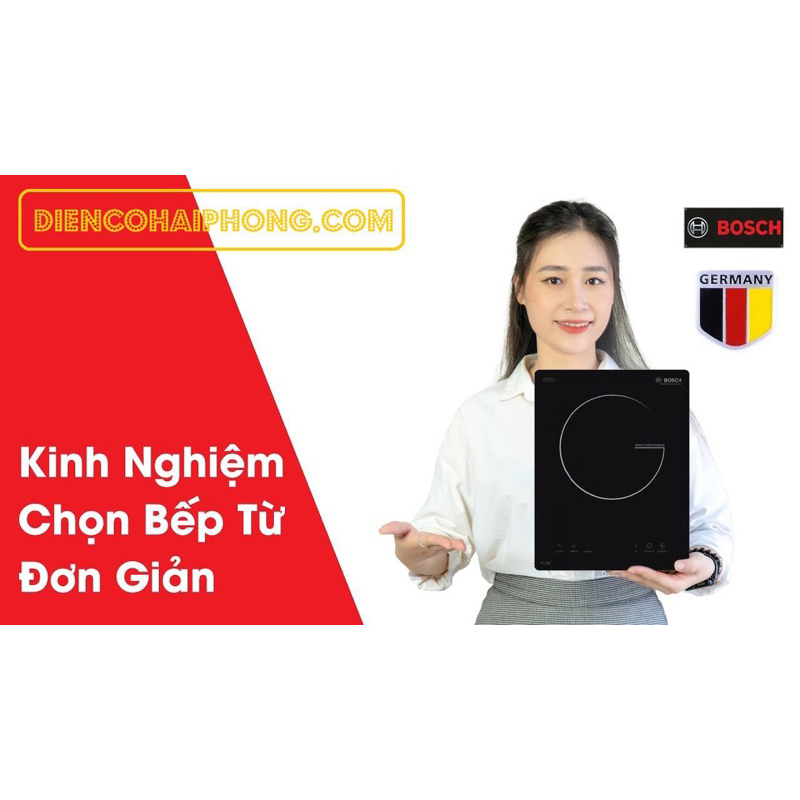 Bếp từ đơn Bosch bảo hành 12 tháng P C 9O
