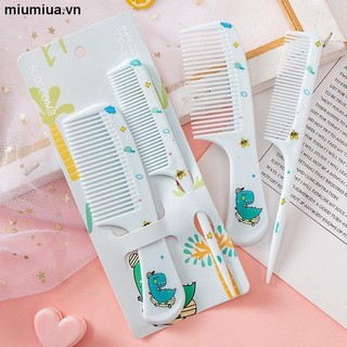 Lược chải tóc họa tiết hình thú dễ thương (lược dày)