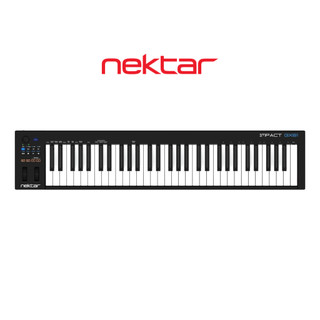 MIDI Controller Keyboard - Nektar Impact GX61 - Thiết bị sản xuất nhâm nhạc dành cho Producer, 61 phím cảm ứng lực nhấn