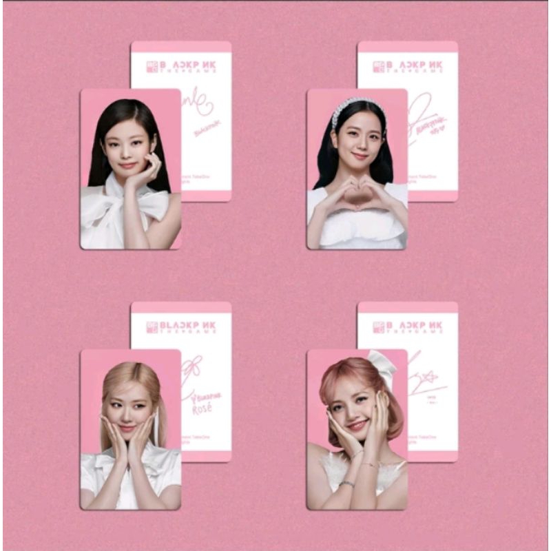 card un off blackpink siêu chất lượng