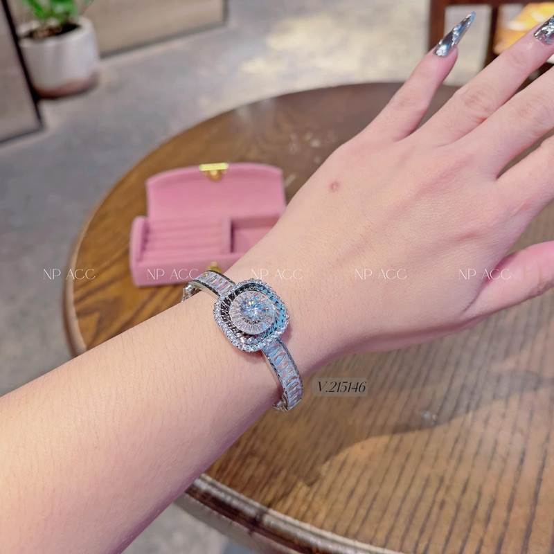 Vòng Xi Kim Đá Vuông Cao Cấp