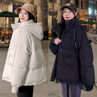 Áo phao nữ dáng dài có mũ hàng Quảng Châu, áo phao béo nữ siêu ấm mùa đông mẫu mới nhất 2025