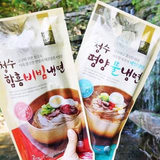 Mì lạnh Hàn Quốc Choung Soo 360g (Mì lạnh trộn - Mì lạnh nước)