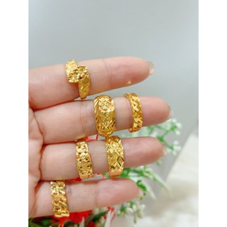  Nhẫn mo đủ kiểu chuẩn màu 24.k 