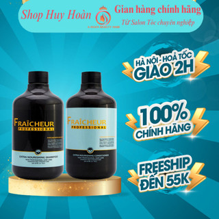 Dầu gội xả  Fraicheur cho da đầu khô dưỡng ẩm phục hồi sâu dầu gội thiên nhiên 500ml dầu cặp a hoàn