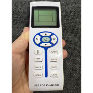 Remote điều khiển điều hoà FUNIKI 1 VÀ 2 CHIỀU INVERTER CÓ CHỨC NĂNG TUBO CÓ DỌC XANH-Bh 3 tháng lỗi đổi mới