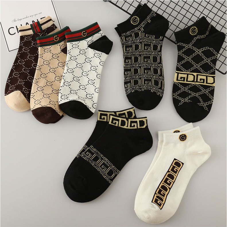 Combo 5 đôi tất nam hoàng gia. set 5 vớ nam cổ ngắn họa tiết sang chảnh thấm hút mồ hôi