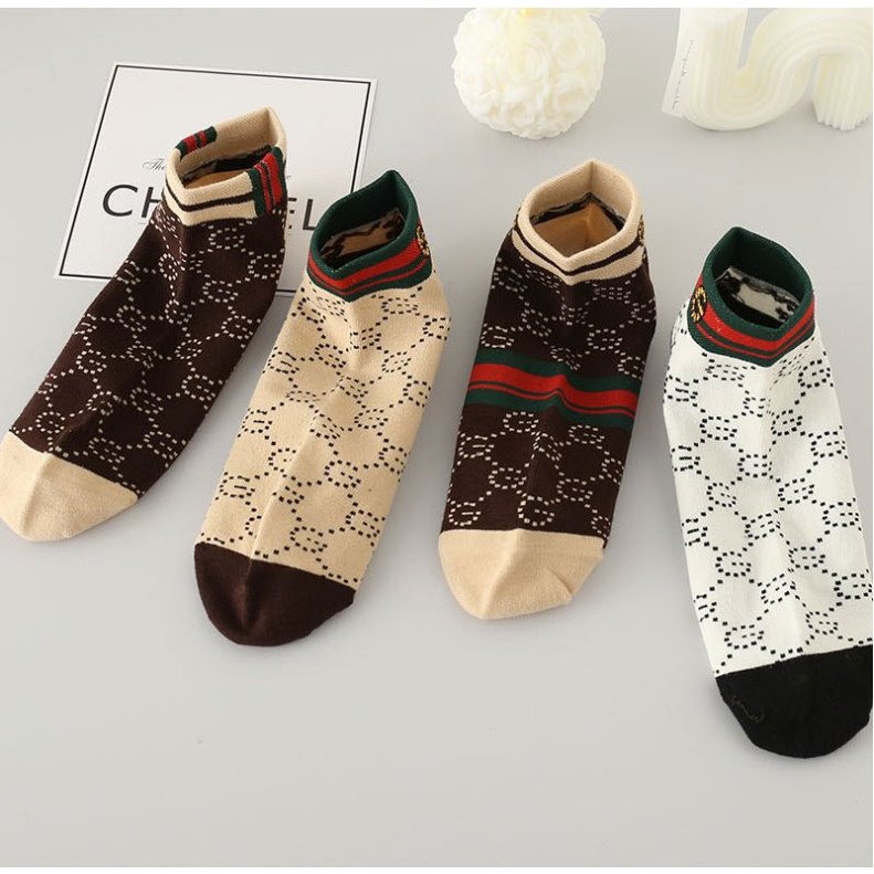 Combo 5 đôi tất nam hoàng gia. set 5 vớ nam cổ ngắn họa tiết sang chảnh thấm hút mồ hôi