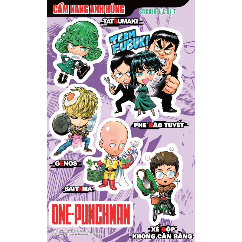 Truyện Tranh | One Punch Man Cẩm Nang Anh Hùng