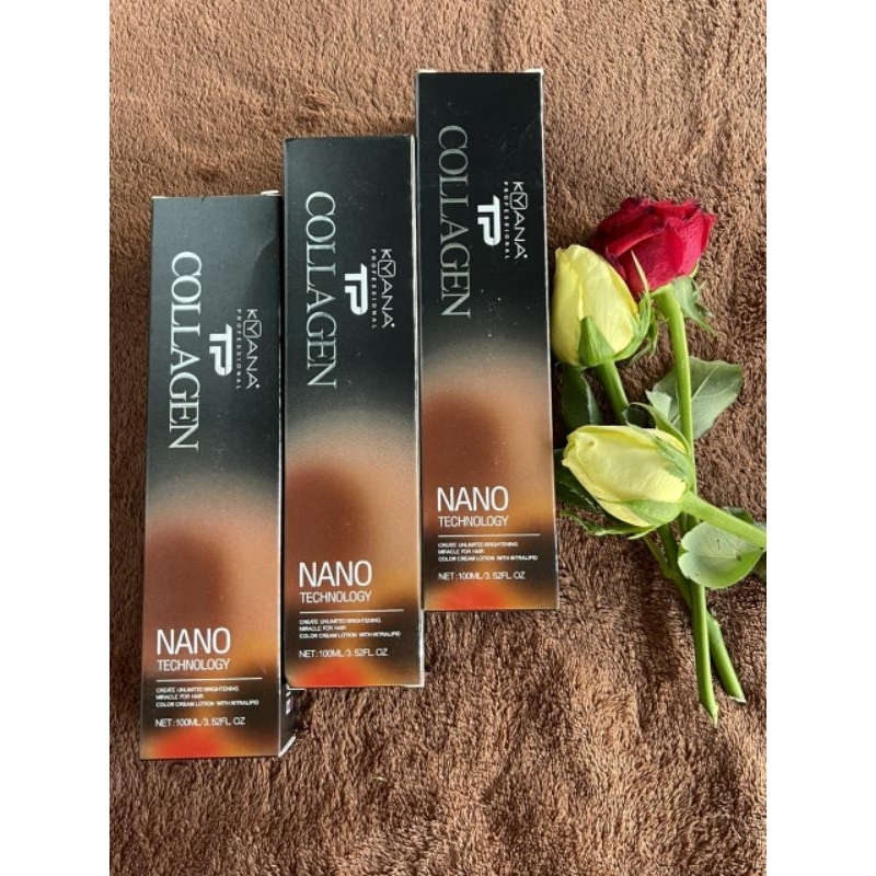 Thuốc nhuộm tóc KYANA COLLAGEN 100ml - Lên Màu Chuẩn Mịn, Chuyên Dụng Salon