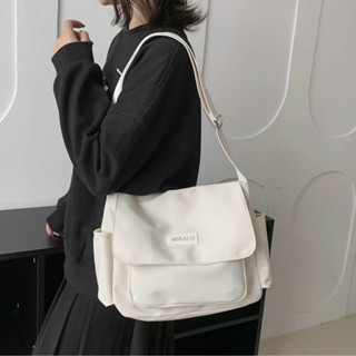 TÚI TOTE ĐEO CHÉO VẢI DÙ NILON TRƯỢT NƯỚC CHỐNG THẤM ĐỰNG VỪA A4 ĐI HỌC ĐI CHƠI