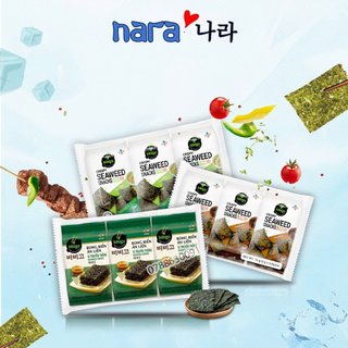 Rong Biển Ăn Liền Bibigo Hàn Quốc - Lốc 3 bịch (4x3gr)
