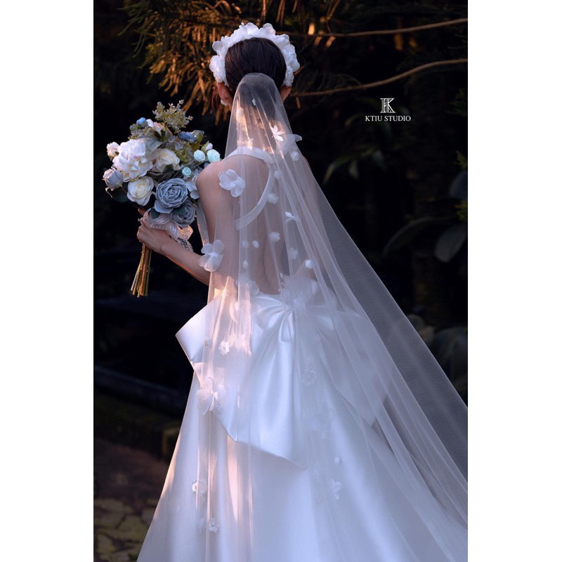 Voan cô dâu thiết kế