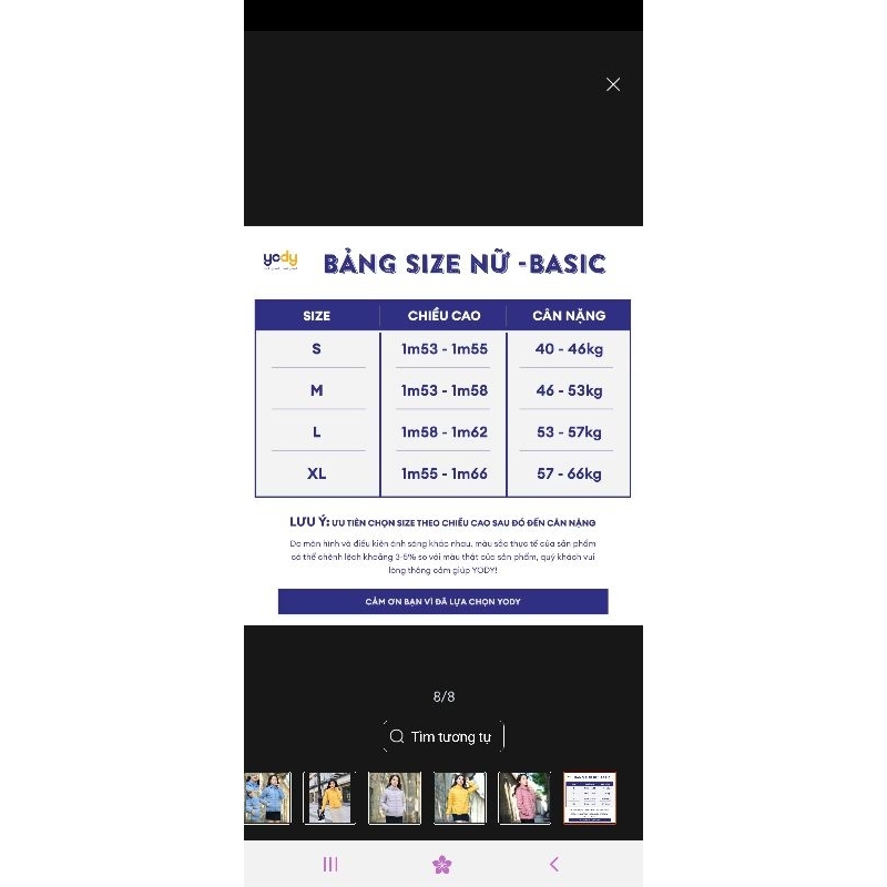 Áo phao nữ yody siêu nhẹ_Yody