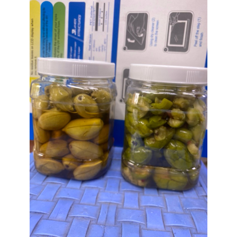 Cà Na  đập , Ngâm chua ngọt cay kèm muối ớt siêu cay .