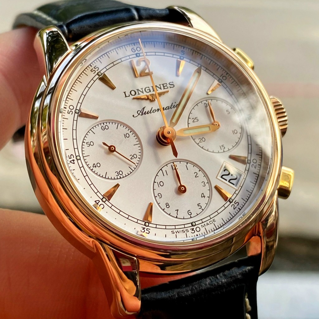 Đồng Hồ Nam Longines Automatic 39mm rose gold 18K