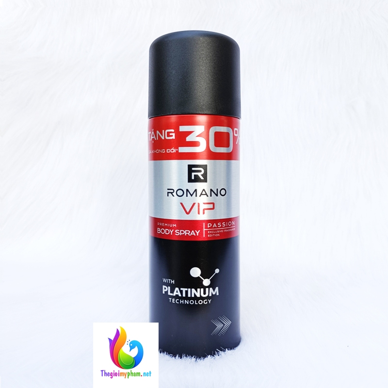 Xịt Khử Mùi Toàn Thân Romano 150ml