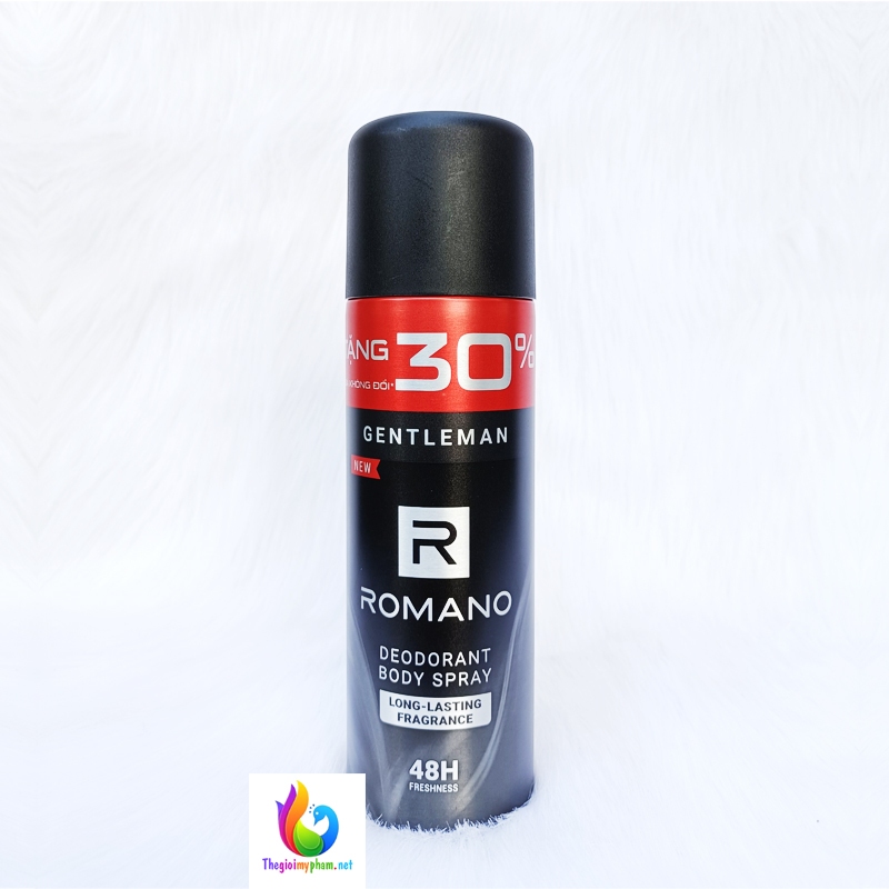 Xịt Khử Mùi Toàn Thân Romano 150ml