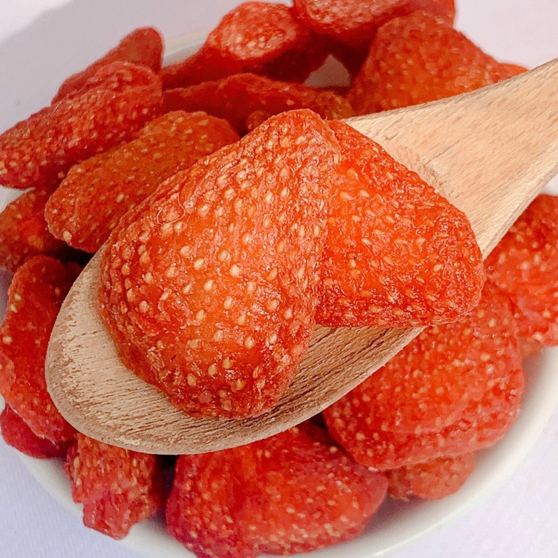 Dâu Sấy Dẻo Đà Lạt Nguyên Vị Chua, Cực Ít Ngọt