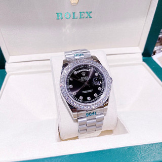 [CAO CẤP] Đồng Hồ Nam ALẼX  AUTOMATIC Đính Đá Siêu SanG FULLBOX