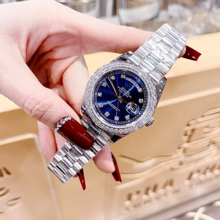 [CAO CẤP] Đồng Hồ Nam ALẼX  AUTOMATIC Đính Đá Siêu SanG FULLBOX