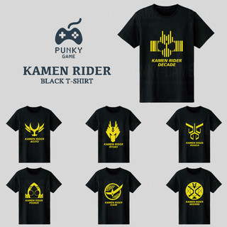 (Collections) Áo thun Kamen Rider Logo V2 Black T-Shirt ngắn tay