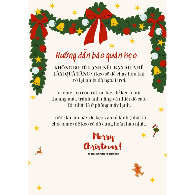 Chocolate Kisses phiên bản Noel